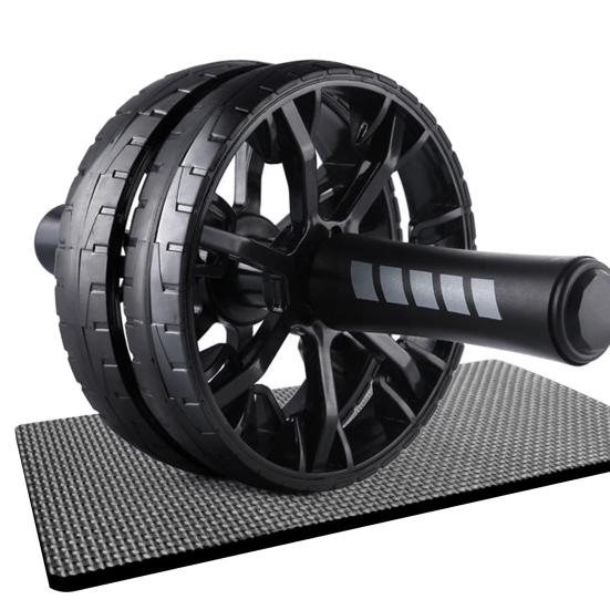 Men Abdominal Wheel Tire Shape Non-slip Great Load Bearing Comfortable Grip Rotary Abdomen Training Strengthen Muscle Fitness Gym