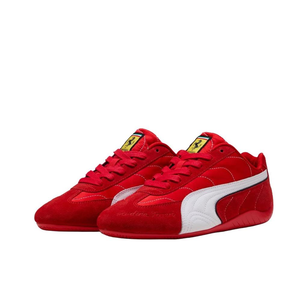 Puma Ferrari Monza X Speedcat Rosso Corsa White Men Sneakers Red Puma-White Puma-Black 309077-01