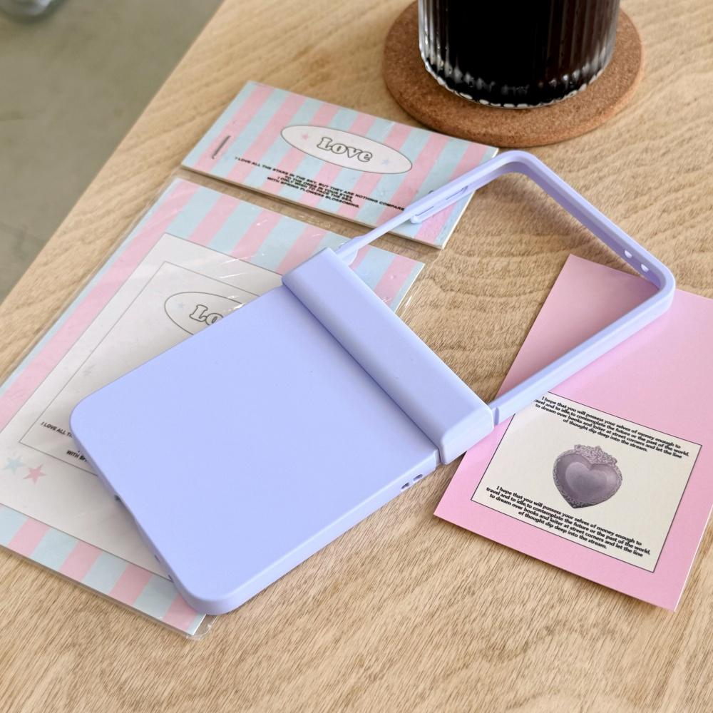 For Samsung ZFlip7 Matte Case Candy Color Hinge Shockproof Protection PC Bumper Ultra Slim Cover For Samsung Z Flip 7 Cases