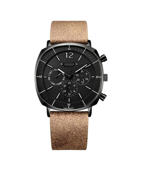 

[JULIUS] JULIUS Men s Multi Leather Watch JAH-098 D