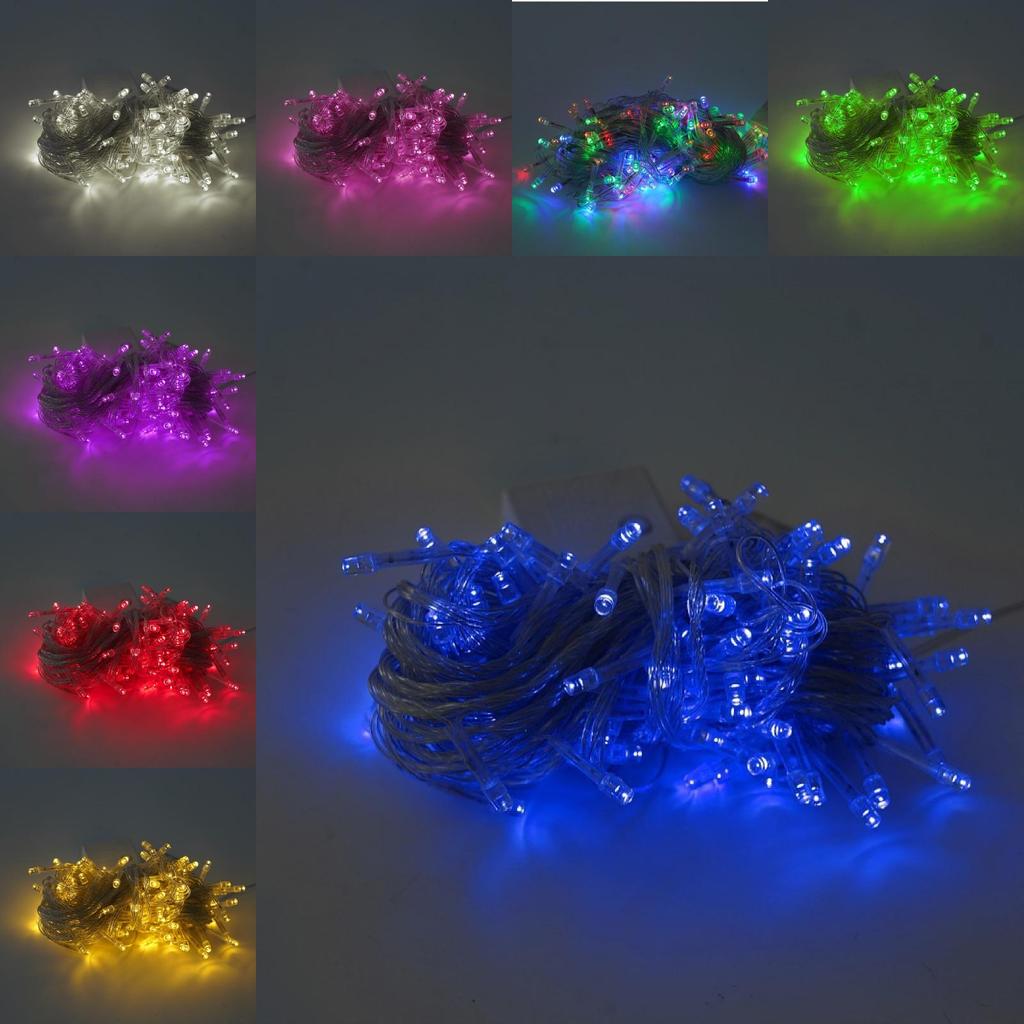 Light String Led Set With Waterproof Protection For Indoor Outdoor Festive Use