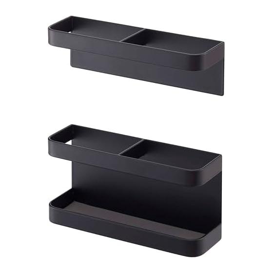 Yamazaki Jitsugyo (Yamazaki) Magnetic Umbrella Stand Black Tower Umbrella Stand Slim 7642