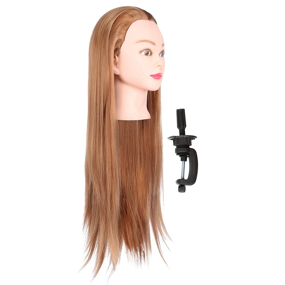 Wig Hair Mannequin Head Hair Styling Braiding Salon Training Practice Head Model 70cm