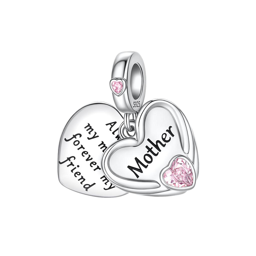 Copper Life Tree Love Cross Angel Wings Beads Charms Fit Charm Bracelet Pendant For Women Fine Jewelry Making