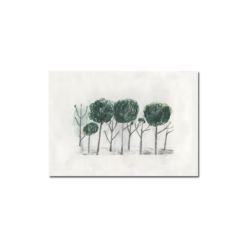 

Скандинавская картина на холсте для декора дома, Настенное искусство, Принты, Изящный, Маленький день, Лебедь, Цветок, Деревья, Женщина, Картина, Спальня 21x30cm No Framed