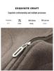 Men's Reversible Wool Hooded Jacket - Autumn/Winter Casual Loose Baseball Style Coat