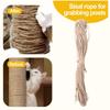 Natural Vintage Jute Rope Twine Roll Sewing Christmas Crafts Jute Cord Thread Wedding Handmade DIY Party Ribbon Bows Decoration