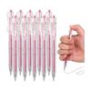 PATIKIL 0.5mm Gel Pen Set of 10 Retractable Pen Dark Red Gel Ink Medium Point Rollerball Pen Quick Drying Smooth Writing | Smooth Writing Stationery