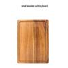 Acacia Wood Cutting Board - Solid and Anti-Mold, Double-Sided, Ideal for Kitchen Use