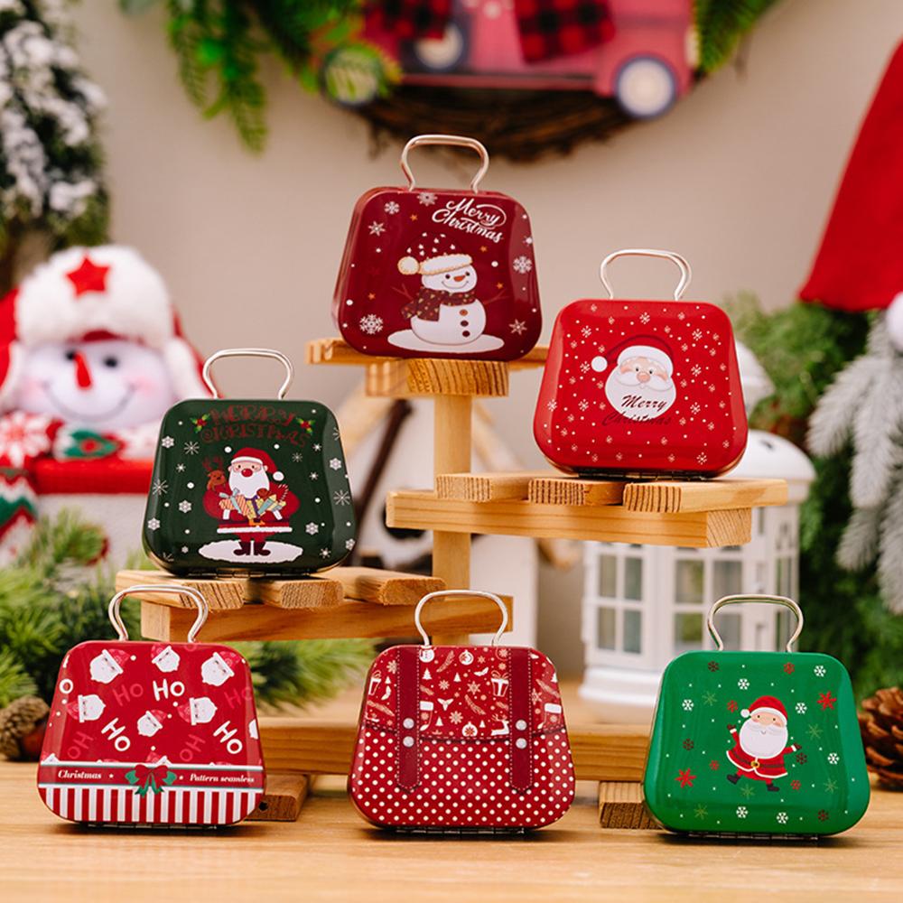 Runtowo Christmas Santa Claus Candy Coin Purse Marry Christmas Party Decor For Home 2026 Navidad Natal Noel Happy New Year 2026