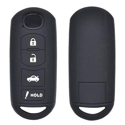 Misura Per MAZDA 3 6 MX-5 CX-3 CX-5 CX-7 CX-9 SCION IA Fob Borsette Protezione Della Pelle 2016 2017 4 Tasto Del Silicone caso Della Copertura di Chiave A Distanza