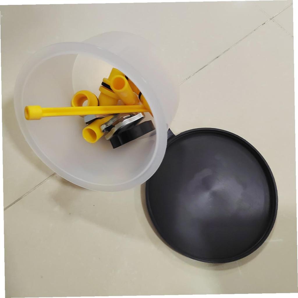 LALAFINA Car Splashproof Radiator Fill Kit Durable Plastic Funnel Pressure with Stopper Auto Funnel Extension Elbow
