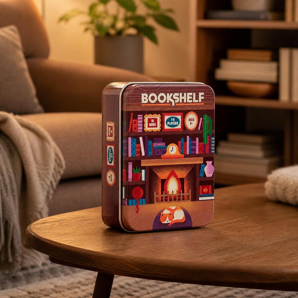Bücherregal Stapelspiel Familienfreundlich Kooperativ für Familien,