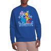 Sweat-shirt Unisexe Adulte Sésame Rue Personnages Joyeuses Fêtes