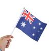 Hand Held Mini Flag Waving Australian National Flags Plastic Poles 21 X 14cm Australia Flag