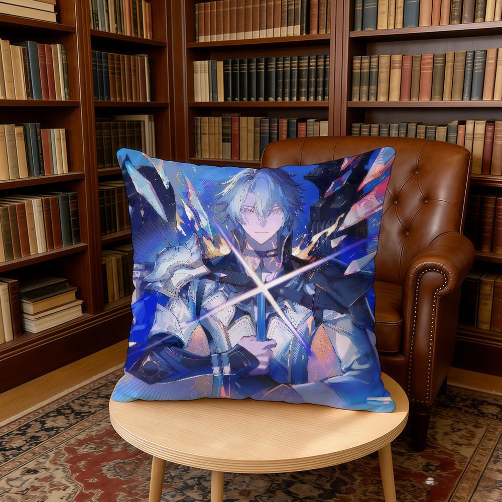 Game Honkai Star Rail Phainon cushion cover Home Office Birthday Anniversary Gifts Soft Skin Friendly Cushion Cover