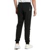 Puma Logo Print Elastic Waist Joggers Men Bottoms Black 585260-01