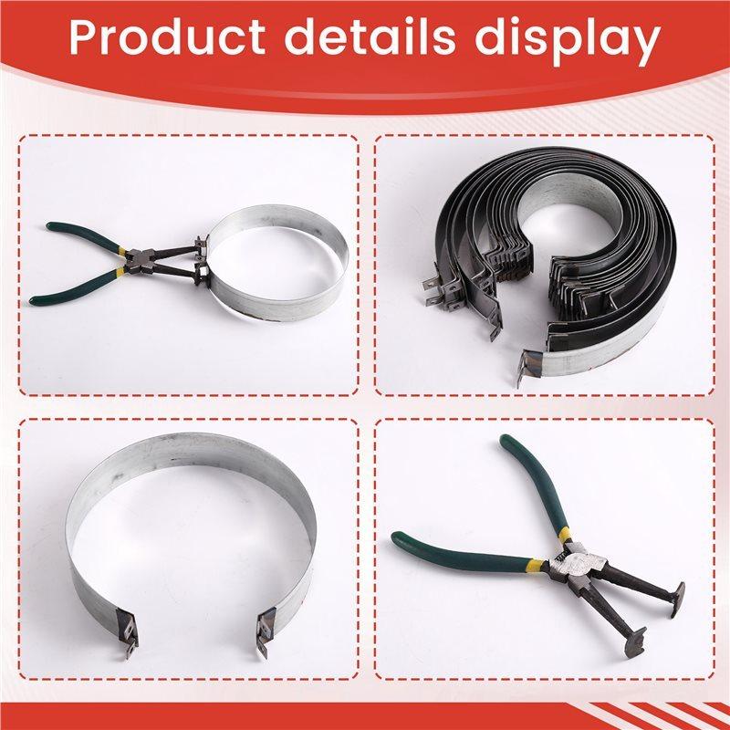 Piston Ring Clamp Compression Tool Kit 62-145Mm Motorcycle/Bike Compressor Tools