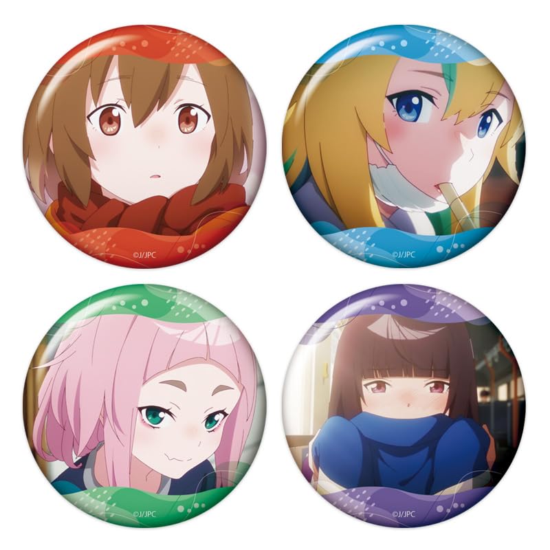 Jellyfish Can't Swim at Night - Badge Collection - 50 pieces in 1 box