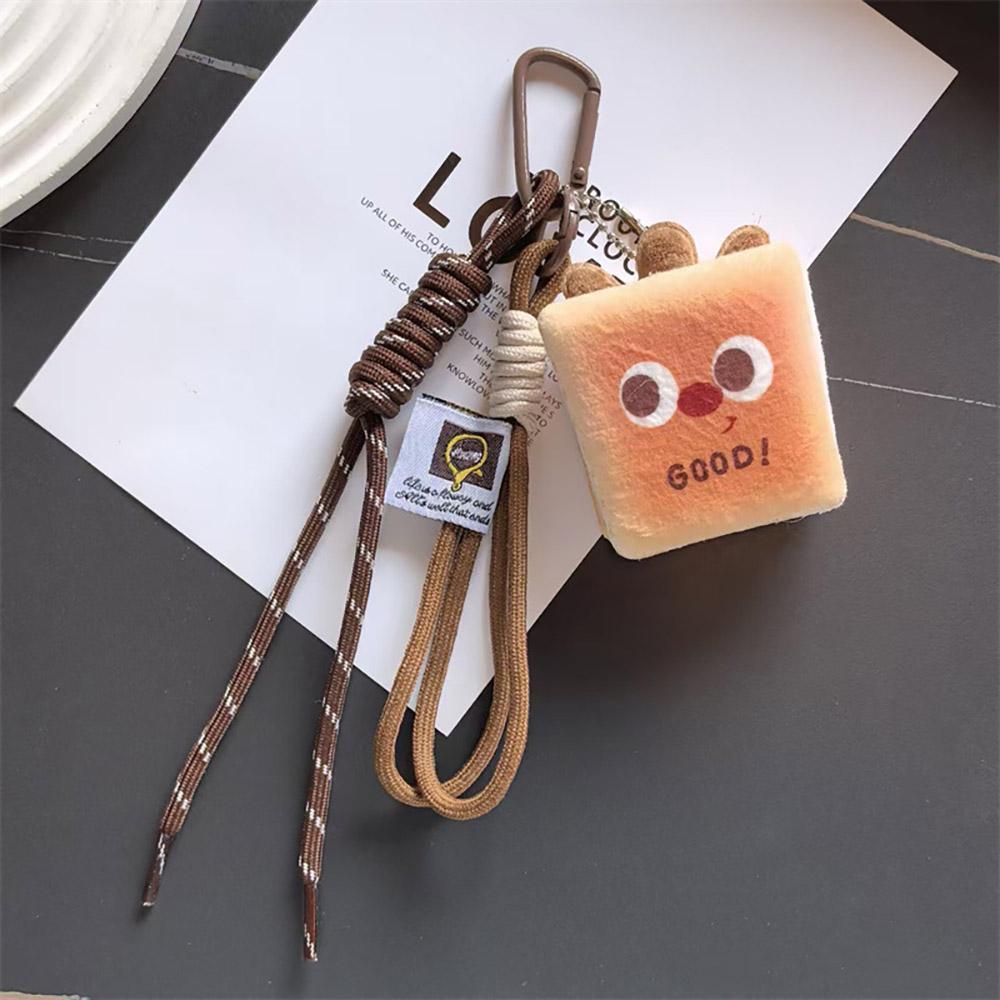 Cartoon Bread Pendant Bag Charm Backpack Hanging Piece Car Creativity Jewelry Accessories Gift A561 Bag Charm