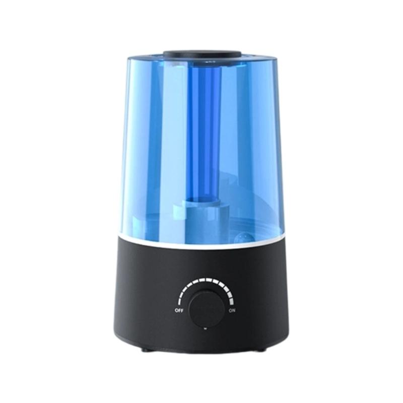 

Innovative Desktop Large Humidifier 2.5L Air Quality Improvement Machine for Office Home Use with Adjustable Setting синий