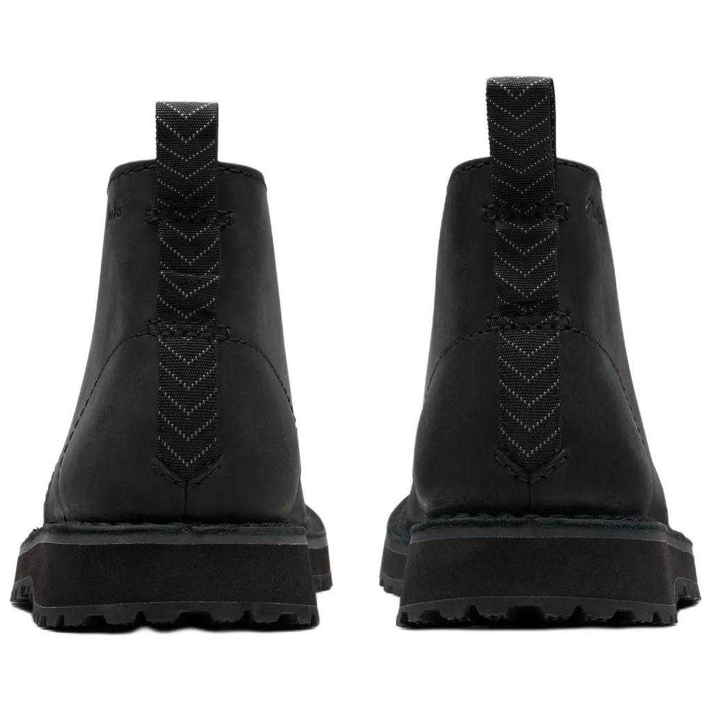 Clarks Leather Fashion Trend Ankle Boots Men boots Black 26179716
