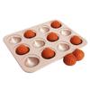 Chestnut-shaped Muffin Baking Mold 12 Cavities