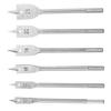 Spade Wood Drill Bits, Set of 6.