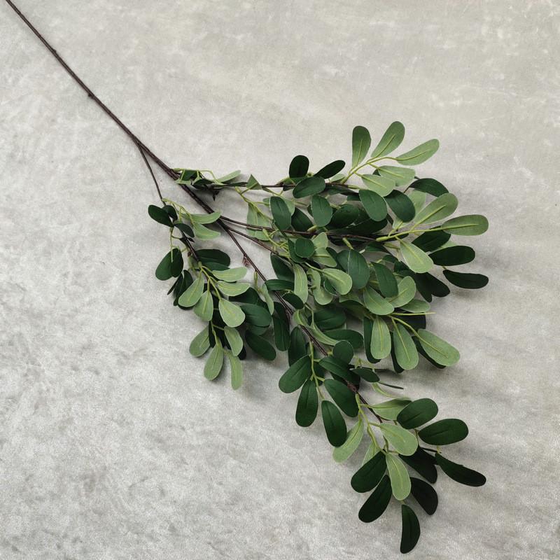 Peanut Artificial Leaf Silk Floral Bouquet Long Stem Wedding Decor Home Display