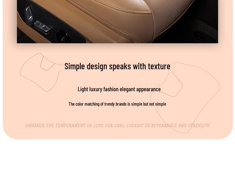 Universeel All-Season Stoelkussen met Lendensteun voor Infiniti Q50L/QX50/QX60/Q70L