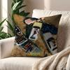 Kpop KKatseye cushion cover For Pillow Printing Sofa Decoration Home Car Room Coffee Shop Office Nordic Simplicity