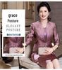 2025 Autumn Elegant Mother-in-Law Two-Piece Wedding Suit