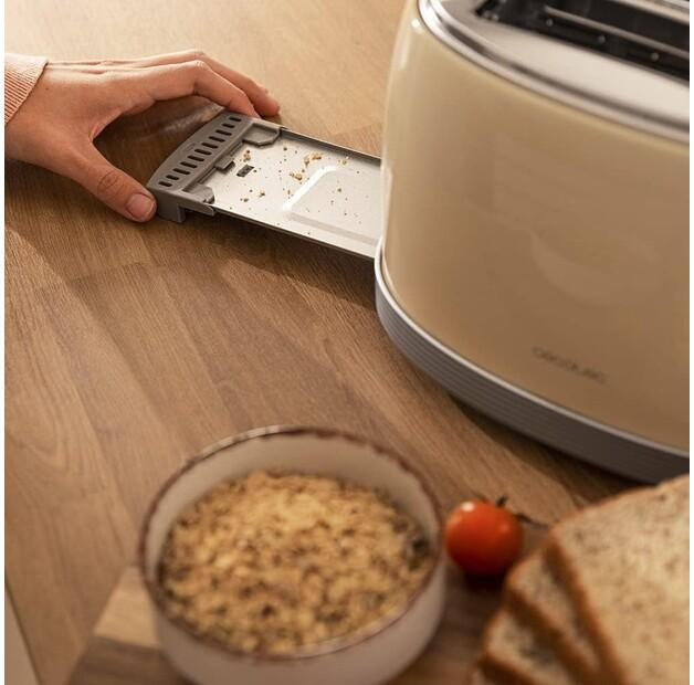 Тостер Cecotec 03210 Toast & Taste Vintage 800 gelb