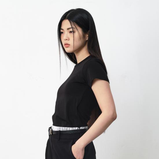 Îndepărtați sutienul simplu, fără uzură, de bază (Alb negru)