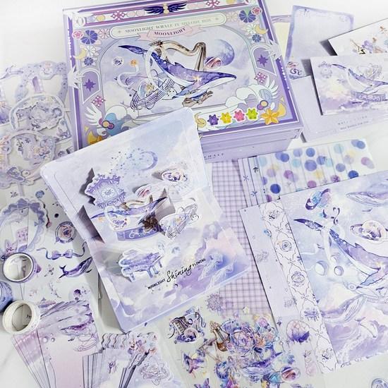 Hayoung's Melody Box Diary Decoration Set, a popular character in Korea