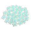 Pack of 50 Colorful Acrylic Star Beads for DIY Bracelets & Phone Chains