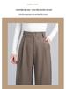 Women's Spring 2025 Straight Leg High Waist Casual Wide Leg Pants