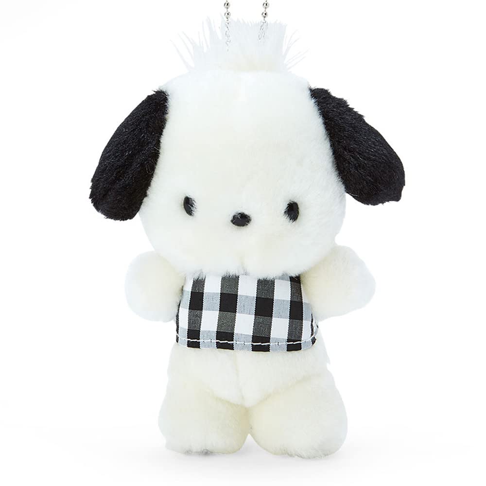 Sanrio Pochacco Posing Mascot Holder 870951 (Check Design)