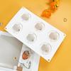 3D 6 Cavity Planet Mousse Cake Mold Jelly Pudding Chocolate Silicone Mould Diy Plaster Soap Model Kitchen Baking Tools