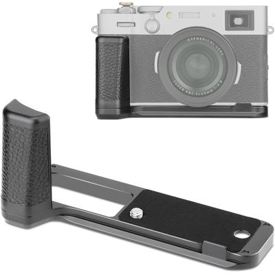Empuñadura de mano Haoge para cámara Fujifilm Fuji X100VI, Empuñadura en forma de L HG-XVIB, Placa de liberación rápida Arca Swiss Kirk RRS, Soporte Benro