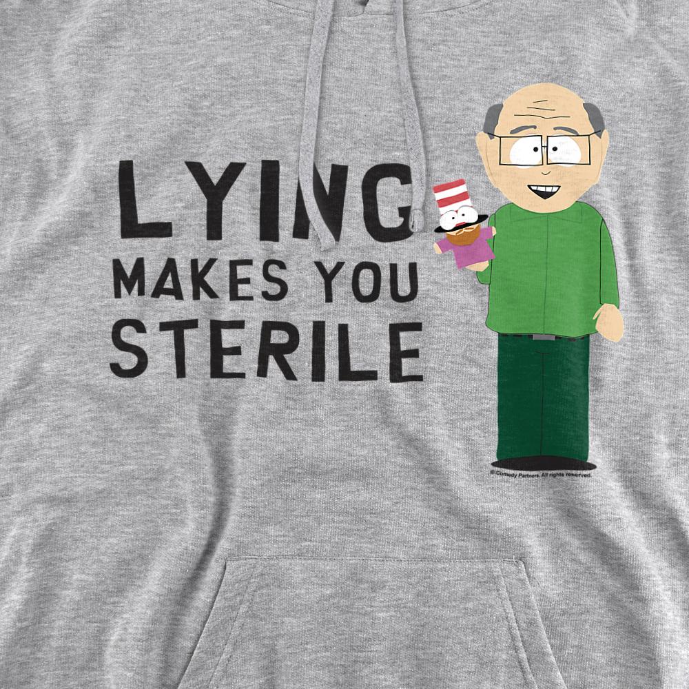 South Park Unisex Adult Lying Makes You Sterile Randy Marsh Hoodie