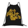 Custom Saint Seiyas Drawstring Backpack Sports Gym Bag for Women Men Anime Training Sackpack