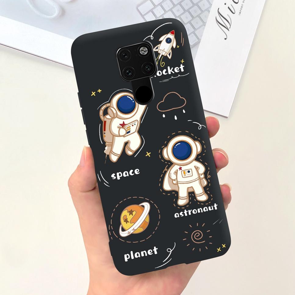 For Huawei Mate 20 6.53" Case Butterfly Luxury Flower Soft Silicone Cover For Huawei Mate20 HMA-L29 Bumper Phone Case Shockproof
