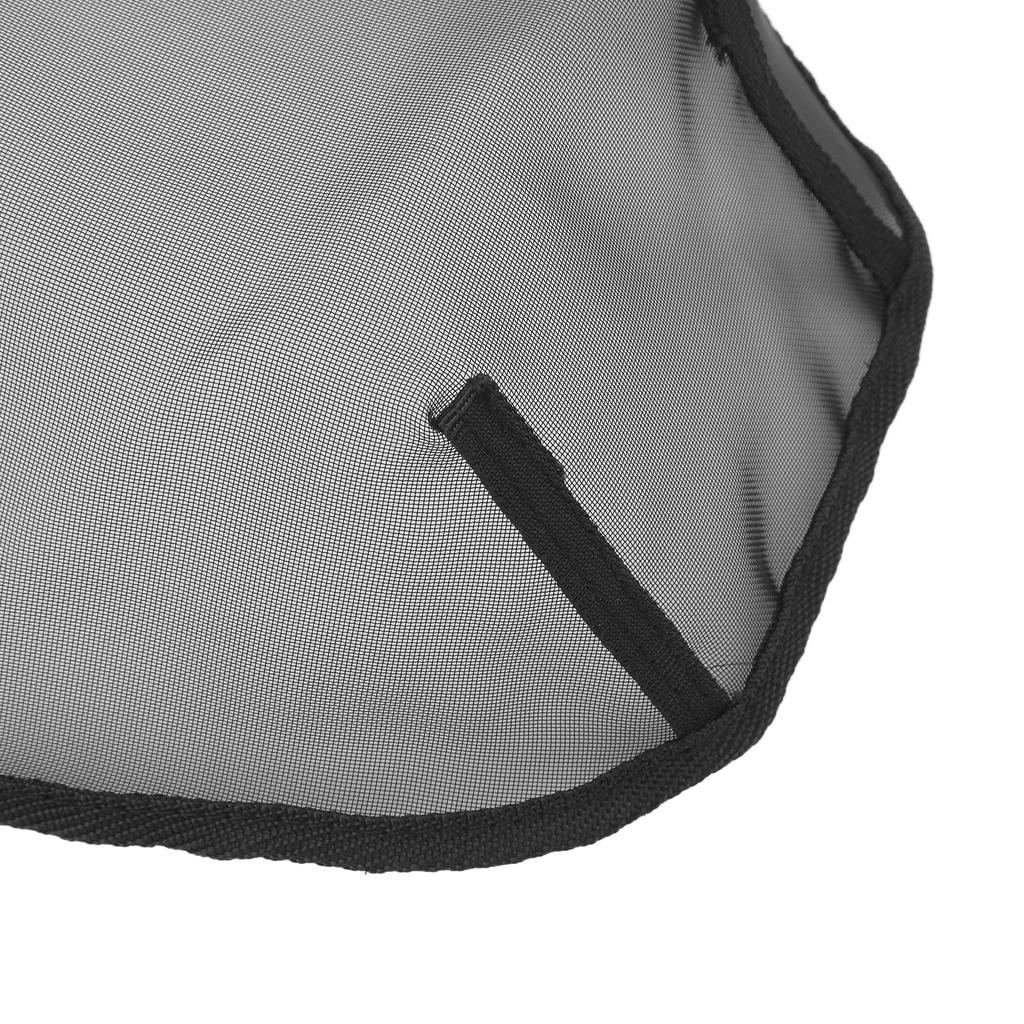 Pferde Nasennetz Kunststoff Pferd Atmungsaktives Nasenfeinmaschennetz L Größe Schwarz Komfort Pferde Nasenmaske für Zuhause Bauernhof