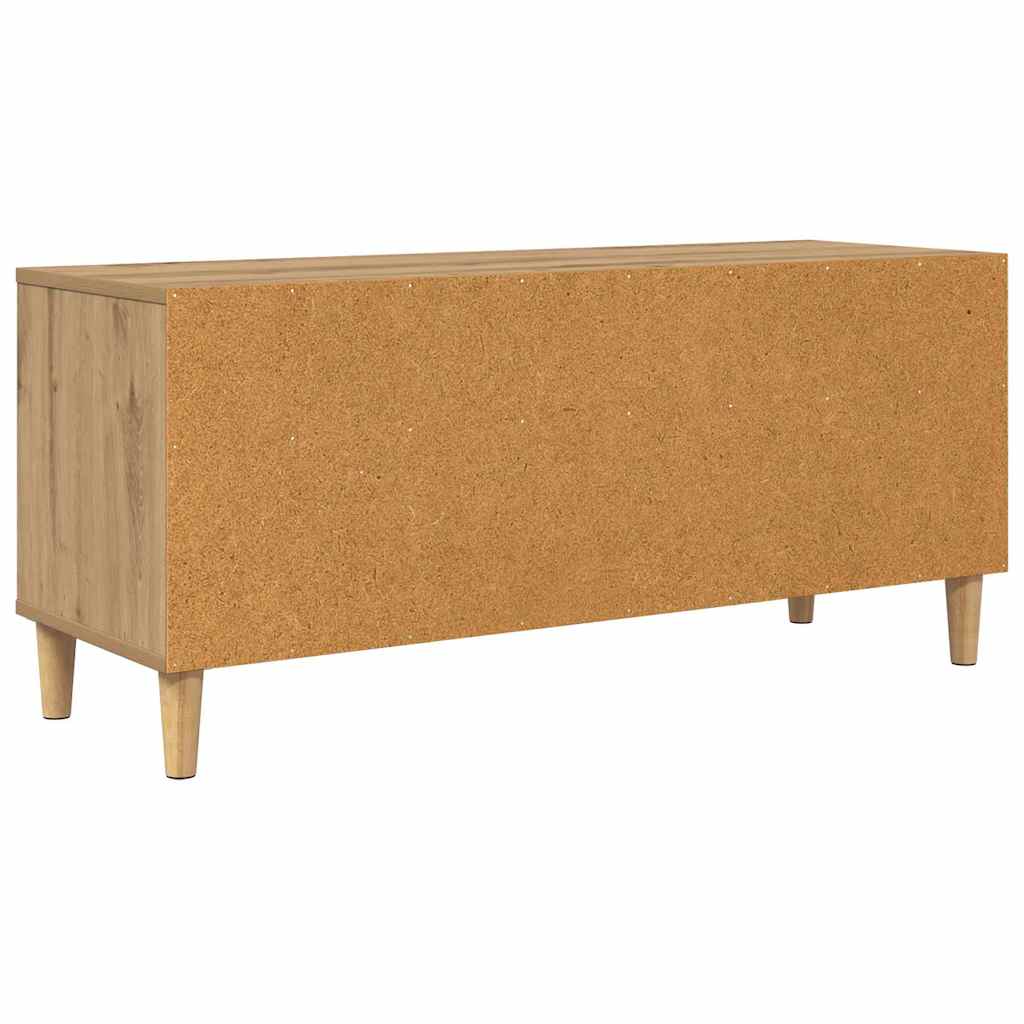 TV Stand Artisan Oak 100 x 34.5 x 44.5 cm Particleboard
