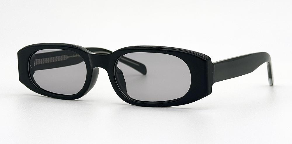 Lapeullolida News Black Tint Retro Sunglasses