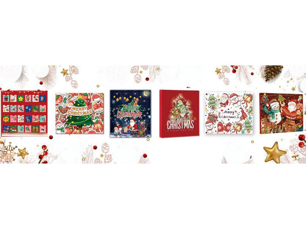 Jewelry Christmas Countdown Calendar: DIY Beaded Bracelet Gift Set