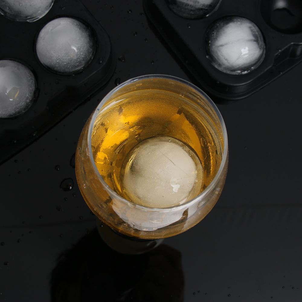 Grids Chocolate Ice Cream Whisky Ice Hockey Mold Ice Ball Cube Tray Party Bar Supply Silicone Mould