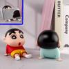 Crayon Chan Shin Phone Holder Toy Figurine Sitting Desk Decor Kids Gift Anime