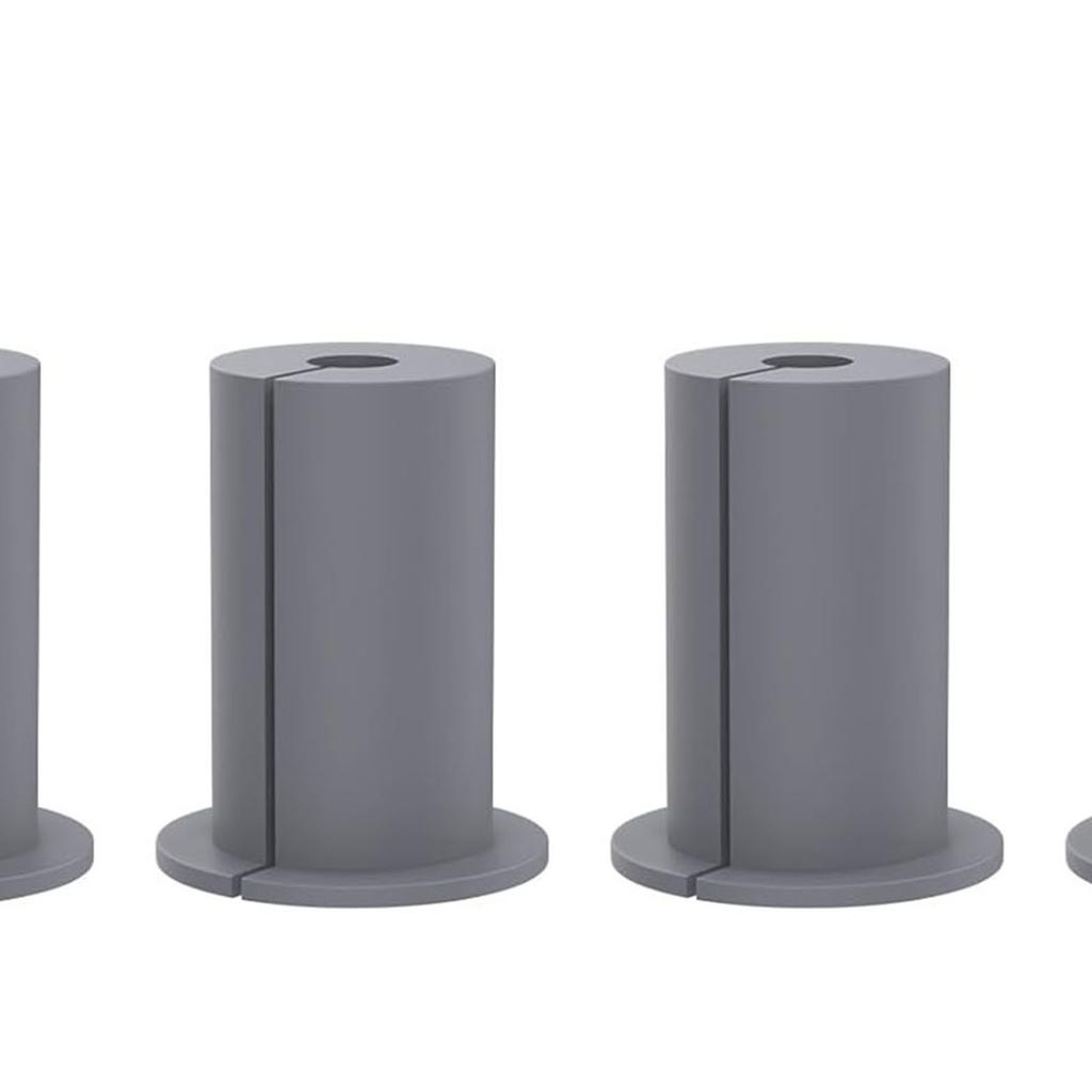 4PCS Ethernet Cable Grommet 1 Inch Rubber Cable Wall Pass Through Grommet for Home and Outdoors